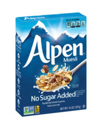 ألبن موسلي بدون سكر