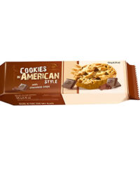 Cookies in American Style – Crunchy Cookies With Chocolate & Hazelnuts 135g*18