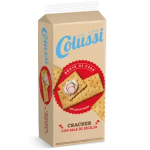 Crackers with Sicilian salt